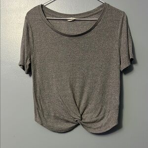 Gray Women's Top